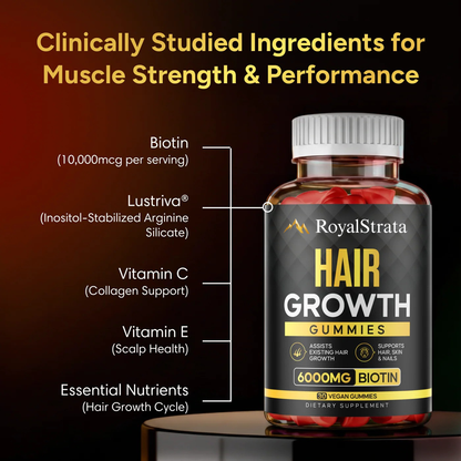 ROYALSTRATA™ Hair Growth Gummies